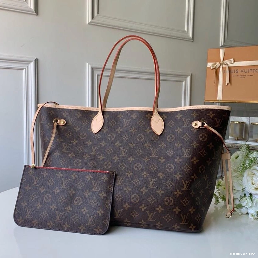 Aaa replica ru GM Vuitton Louis Neverfull 0723